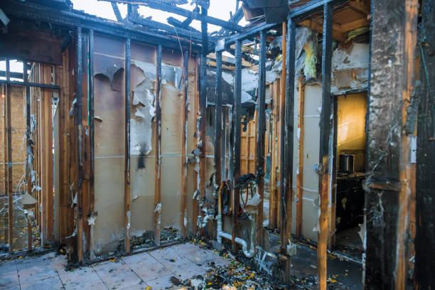 Professional Fire Damage Repair technician working in Mount Laurel, NJ